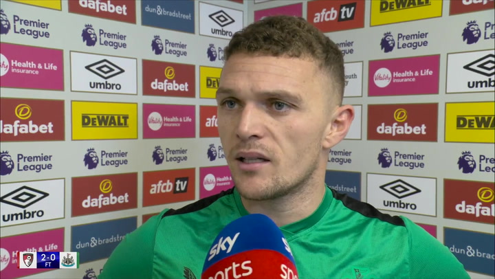 After losing to Bournemouth, Kieran Trippier discusses his interaction with a fan from Newcastle.