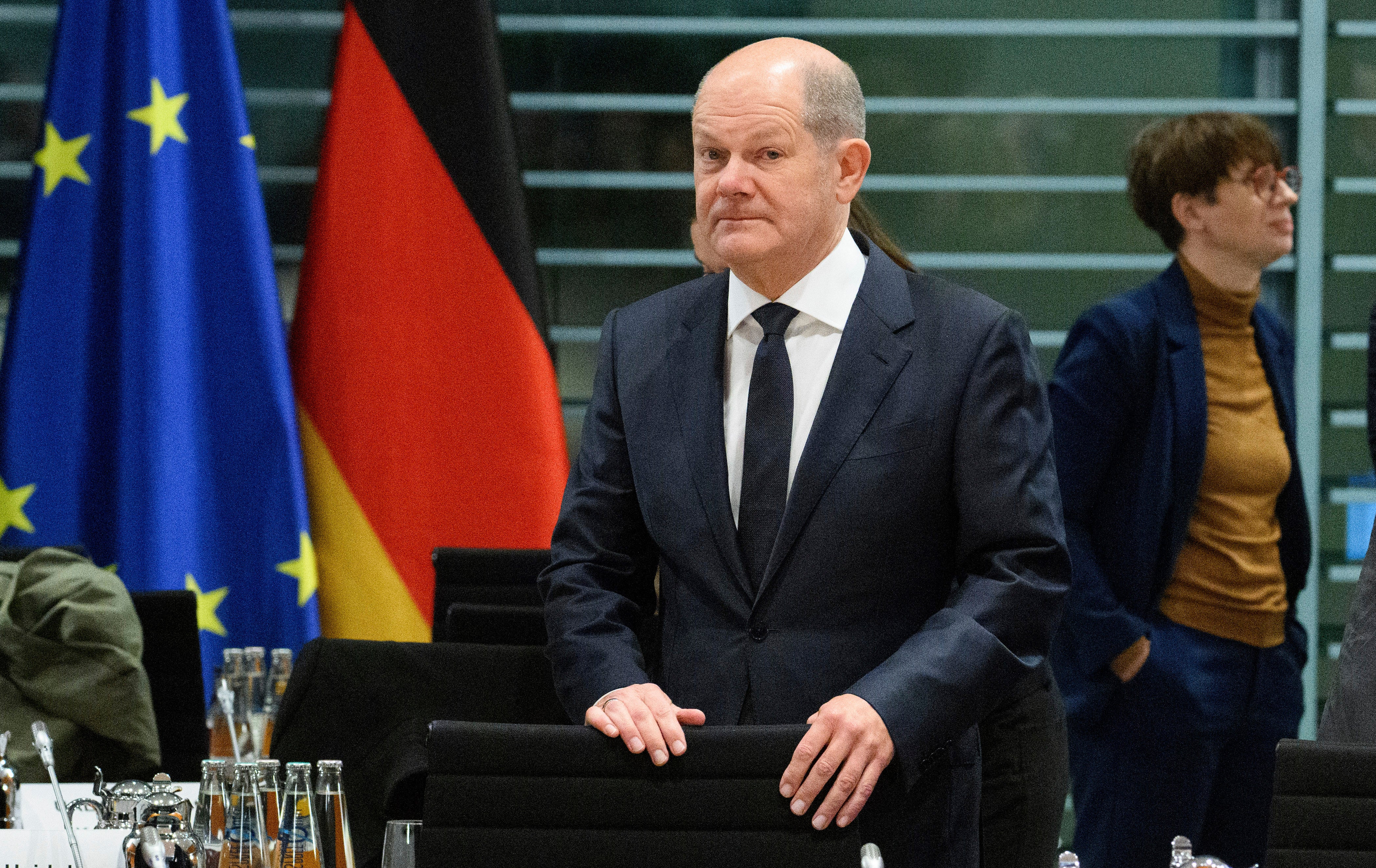 <p>German chancellor Olaf Scholz said procurement packages needed to be sustainable </p>