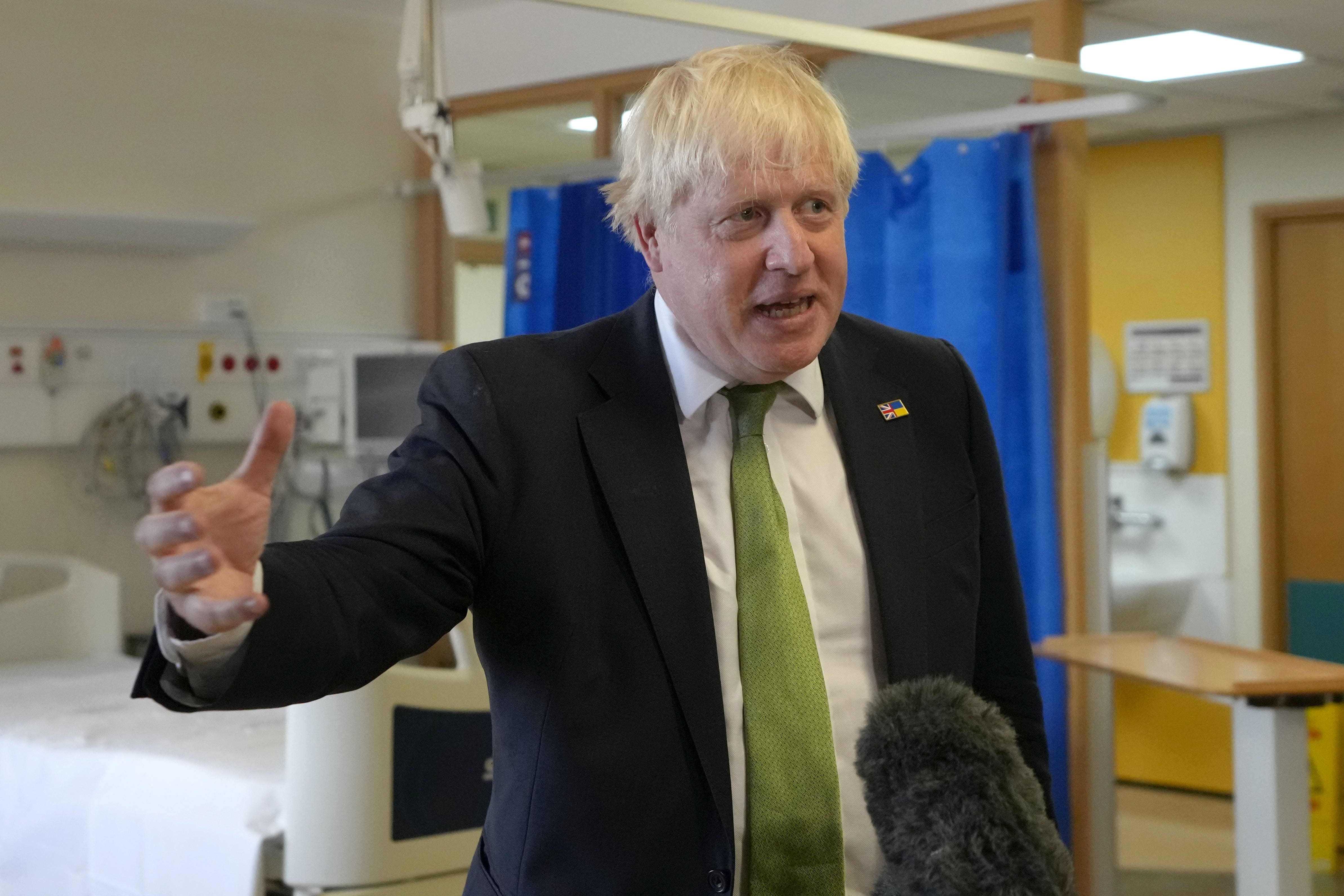 <p>Boris Johnson was described as ‘broken’ by Sir Patrick Vallance (PA)</p>