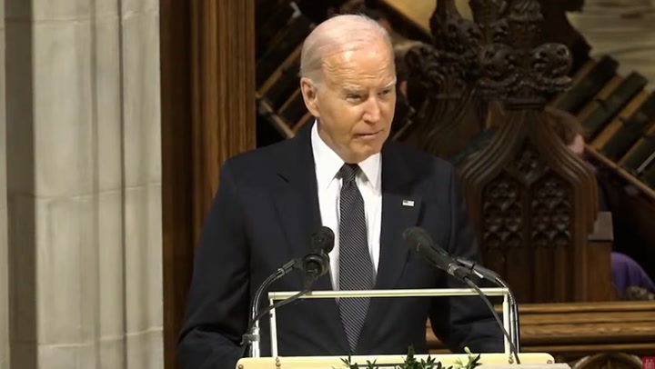 In his eulogy, President Biden honors Sandra Day O'Connor as a trailblazing American.