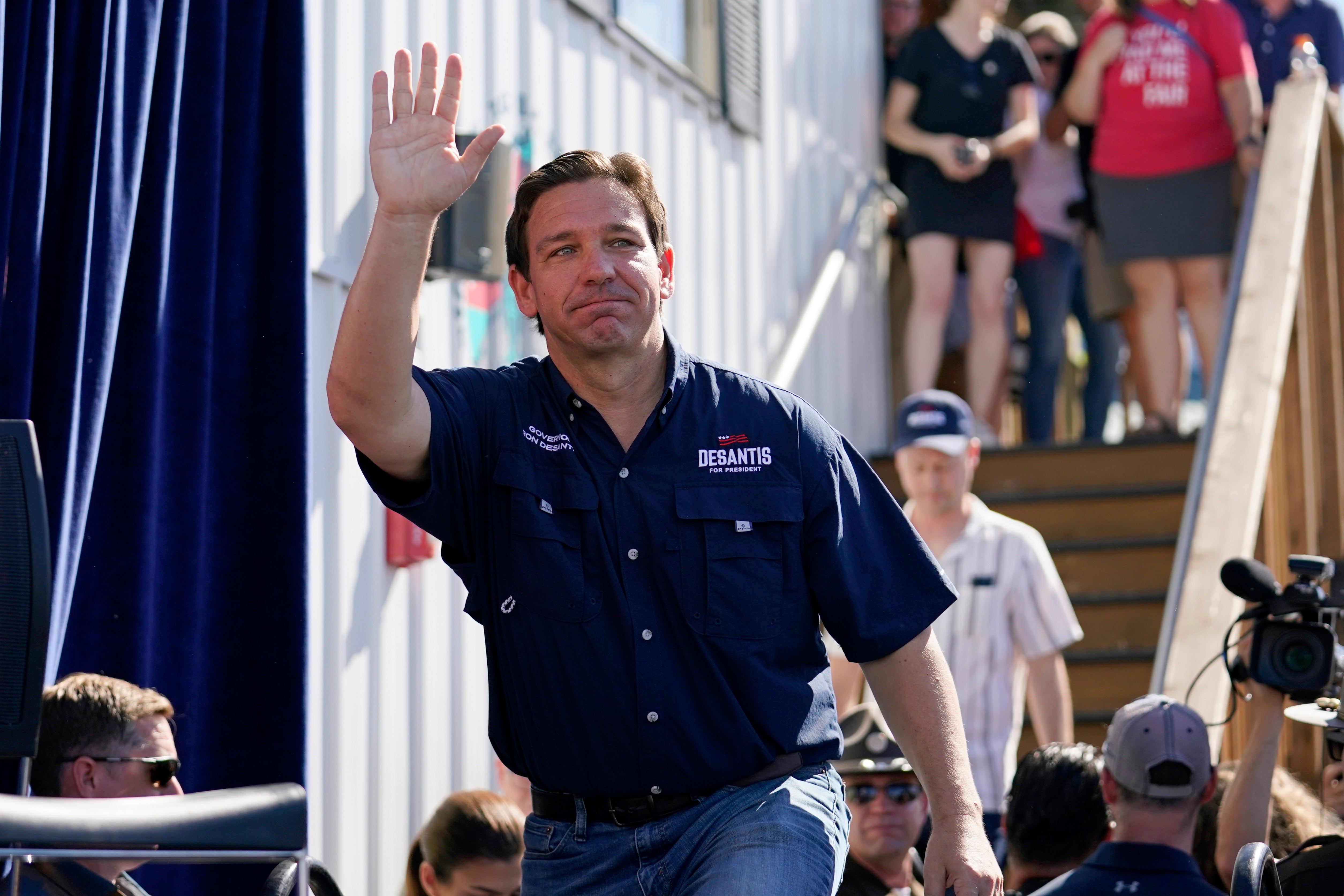 <p>Florida Governor Ron DeSantis was forced to walk back his initial dismissive comments about the conflict </p>