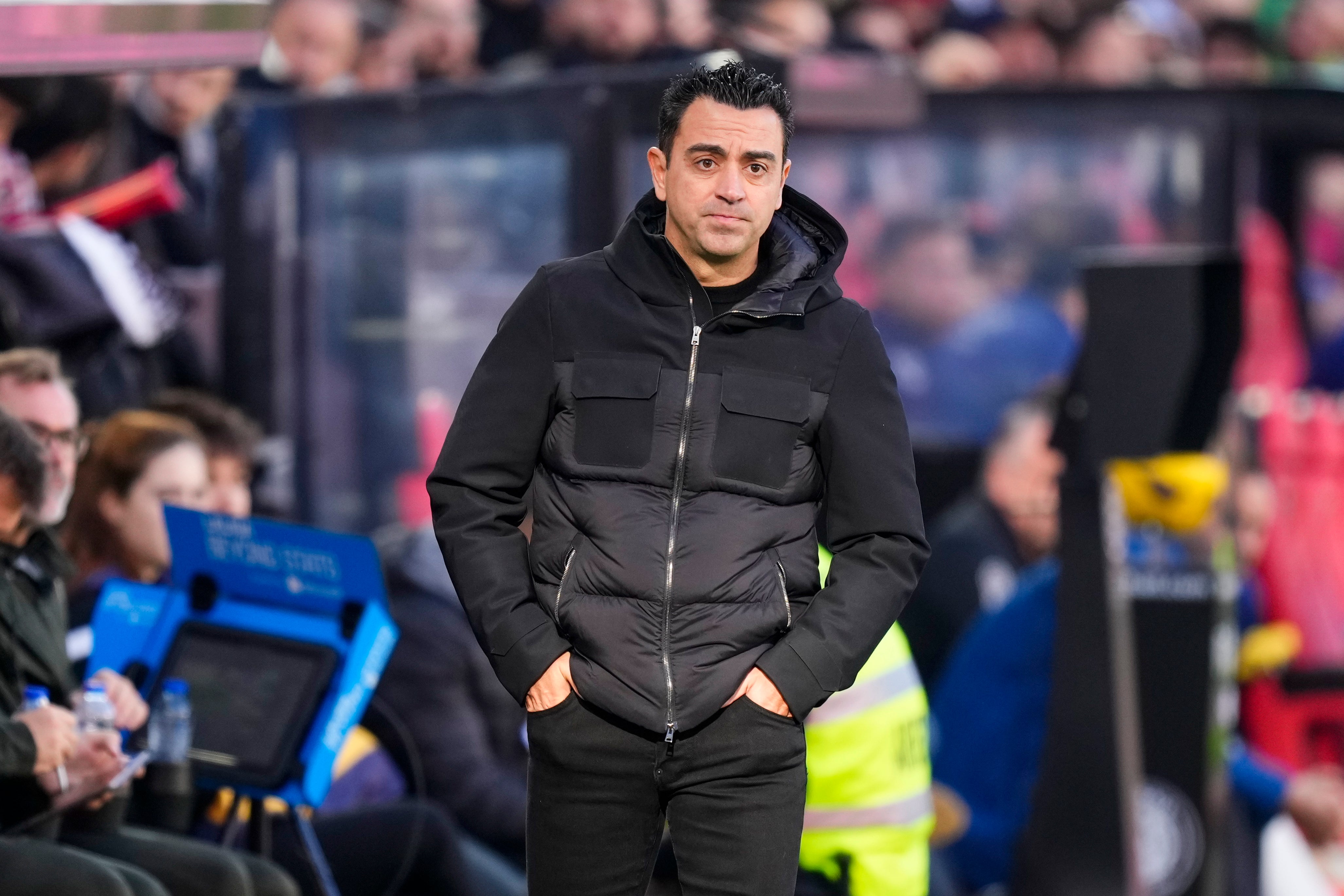 

<p>Xavi is struggling to make Barcelona competitive against Real Madrid </p>
<p>” height=”2738″ width=”4107″ layout=”responsive” i-amphtml-layout=”responsive”><i-amphtml-sizer slot=