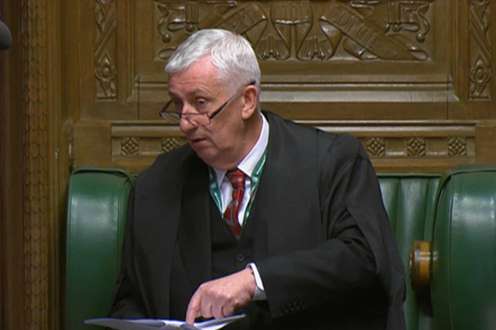 

<p>Speaker of the House of Commons Sir Lindsay Hoyle apologises to MPs </p>
<p>” height=”1077″ width=”1616″ layout=”responsive” i-amphtml-layout=”responsive”><i-amphtml-sizer slot=
