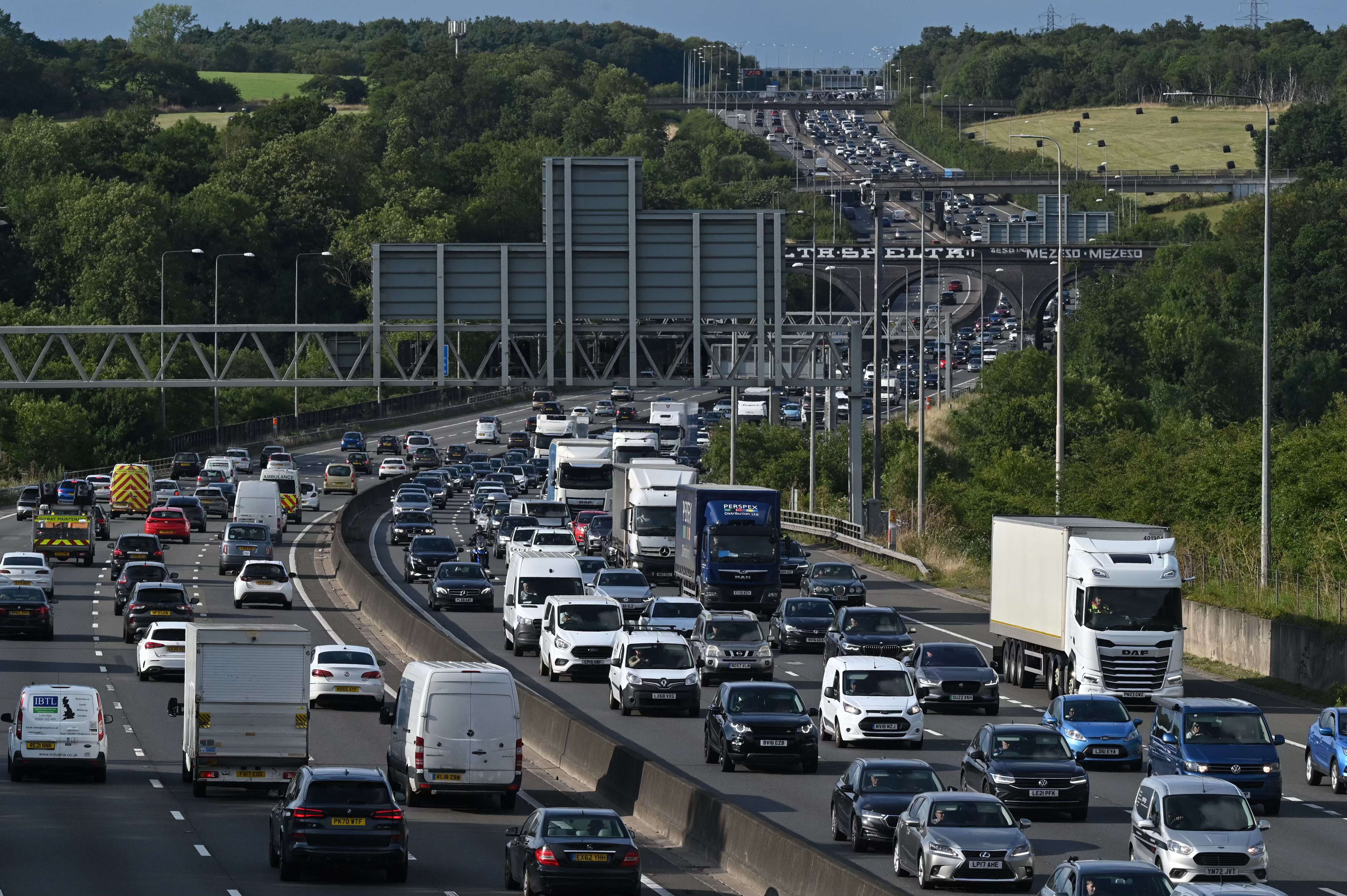 

<p>Motorists have been warned of huge traffic delays as millions people are set to hit the road this bank holiday weekend</p>
<p>” height=”4024″ width=”6036″ layout=”responsive” data-hero i-amphtml-ssr i-amphtml-layout=”responsive”><i-amphtml-sizer slot=