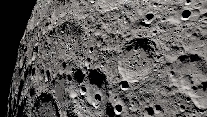 Mysterious ‘surfboard’ orbits moon surface in Nasa photographs