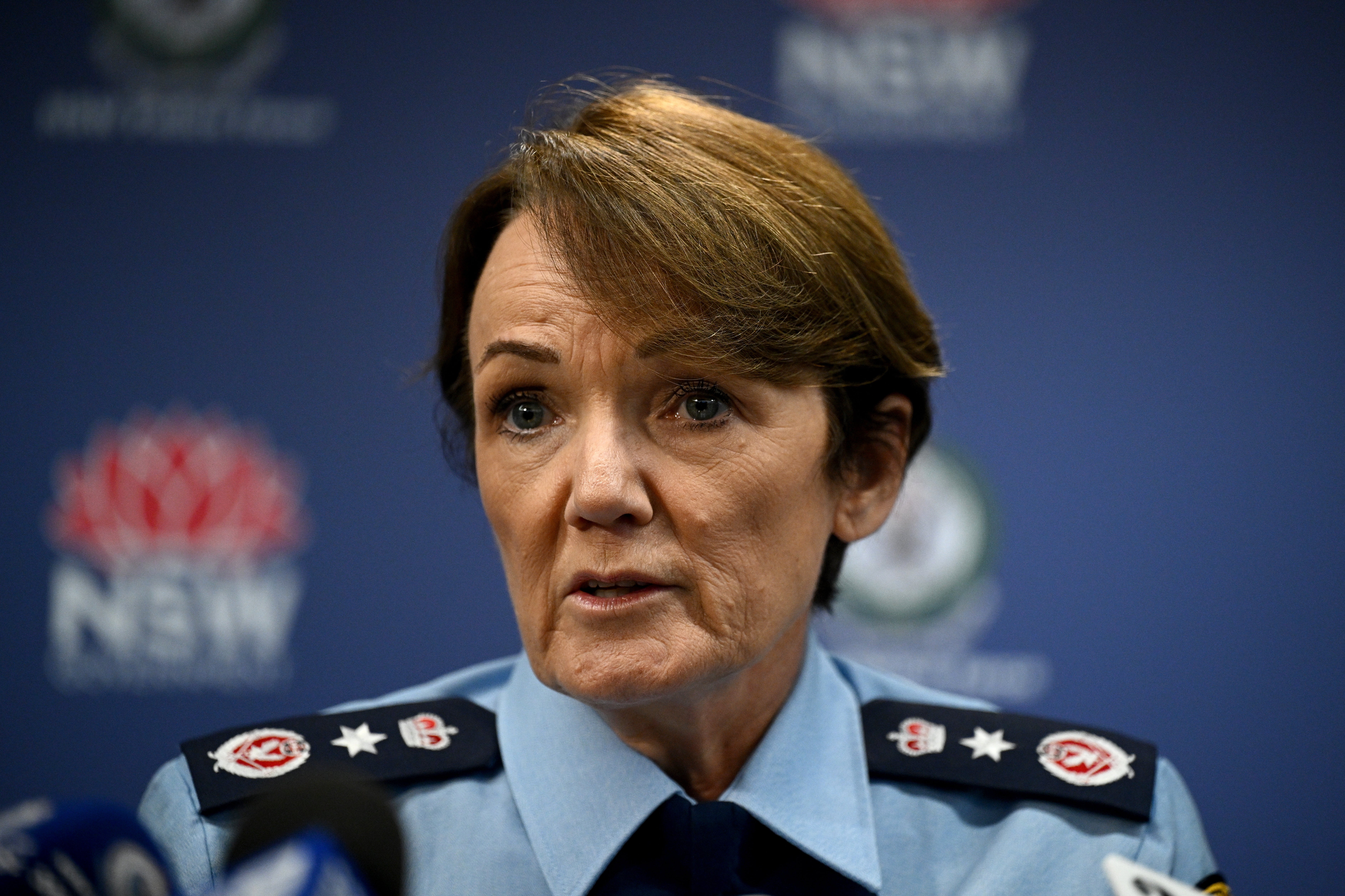 NSW Police Commissioner Karen Webb hailed members of the public for their response