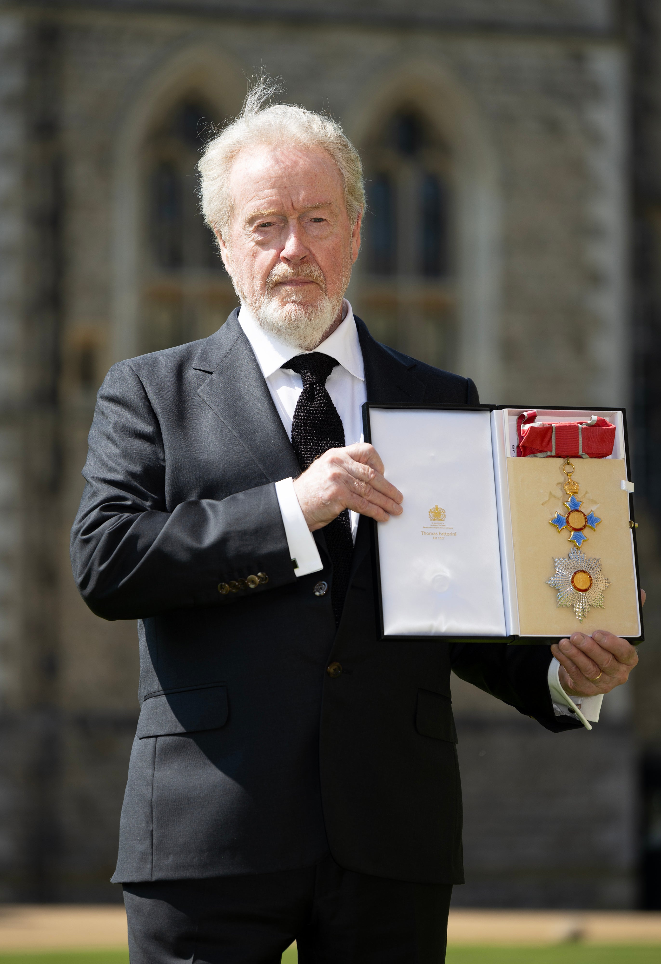 Ridley Scott was recently made a Knight Grand Cross for his work in the film industry