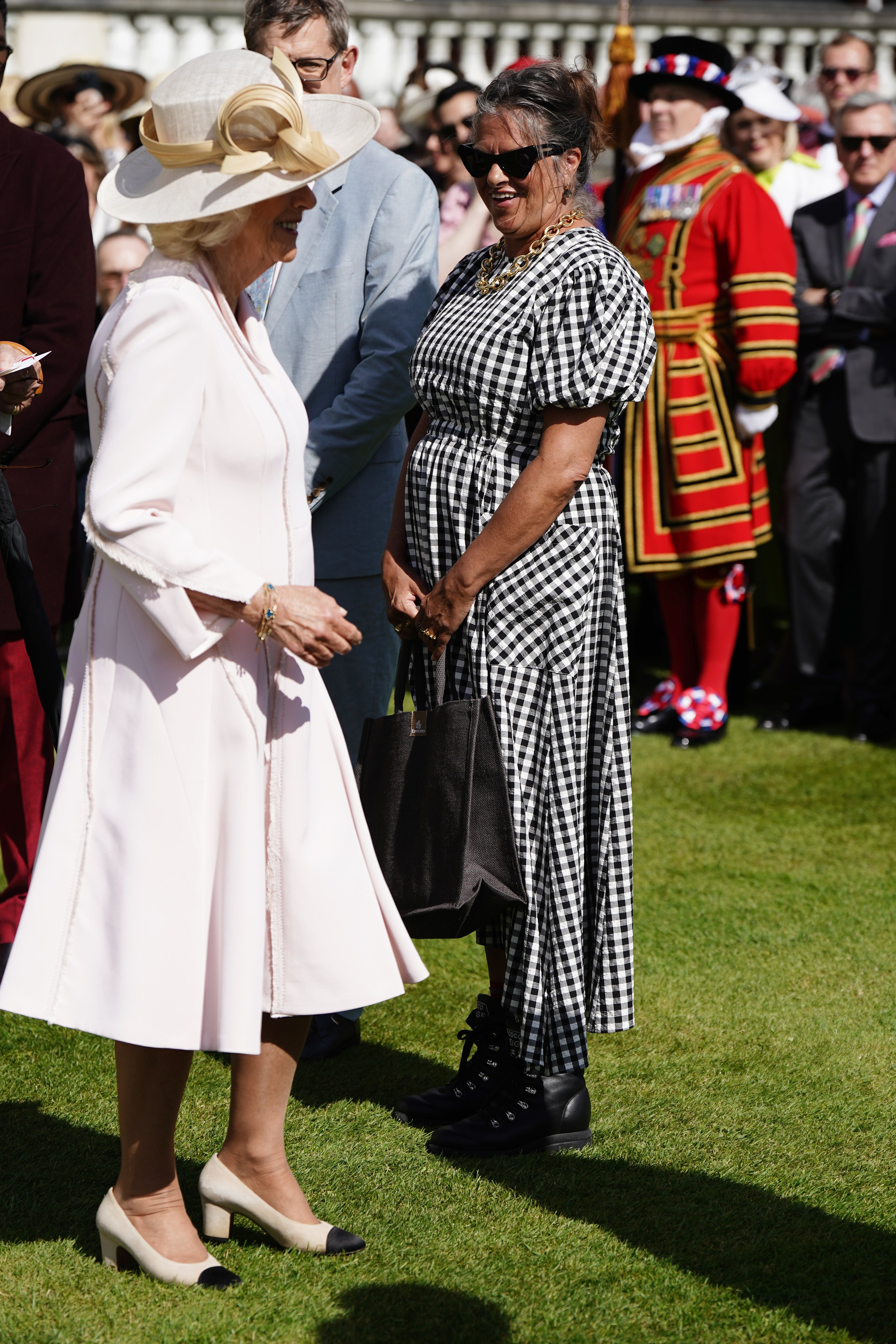 Tracey Emin said the King and Queen matched their outfits unintentionally