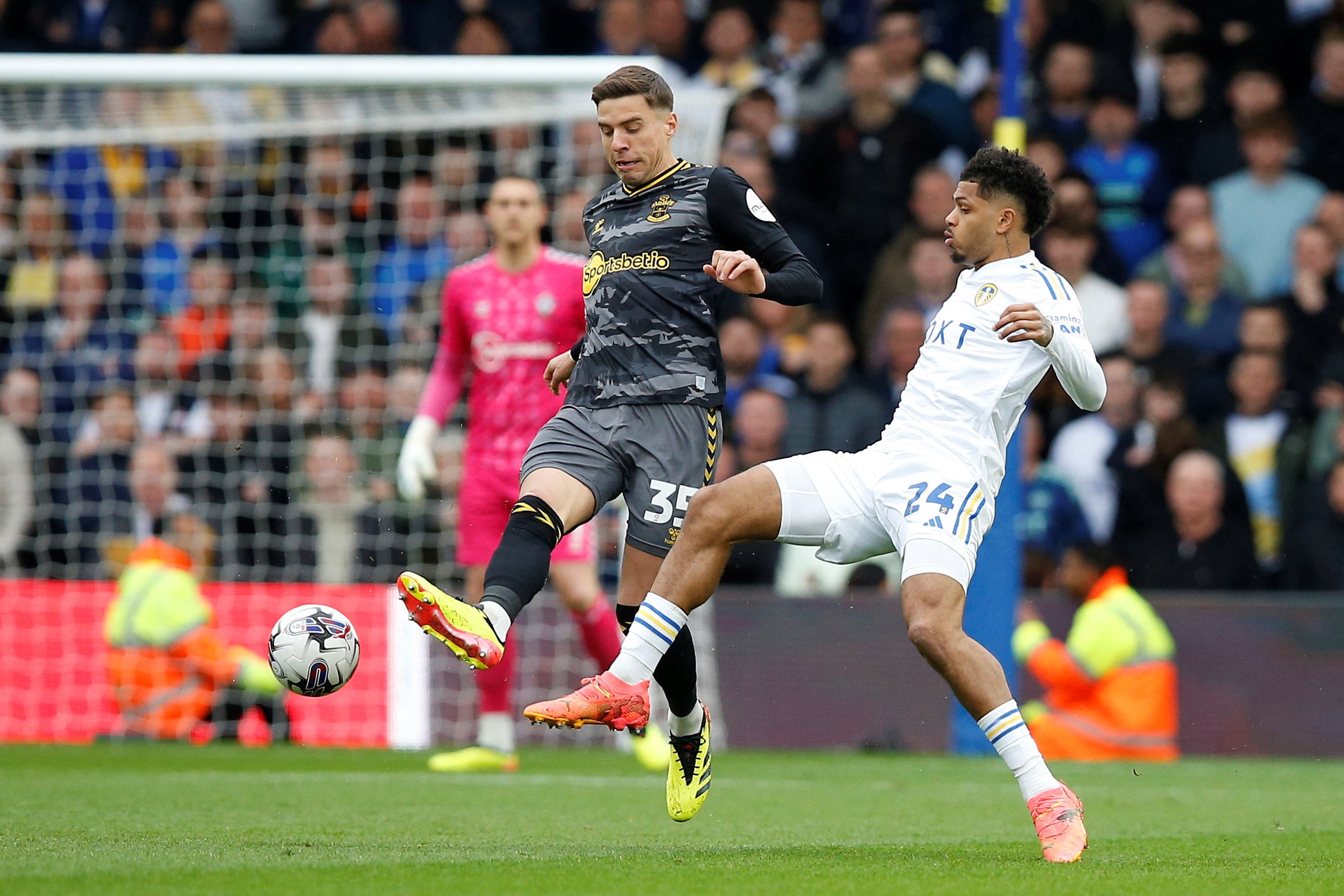 Leeds v Southampton LIVE: Whites looking for help to seal Premier League promotion