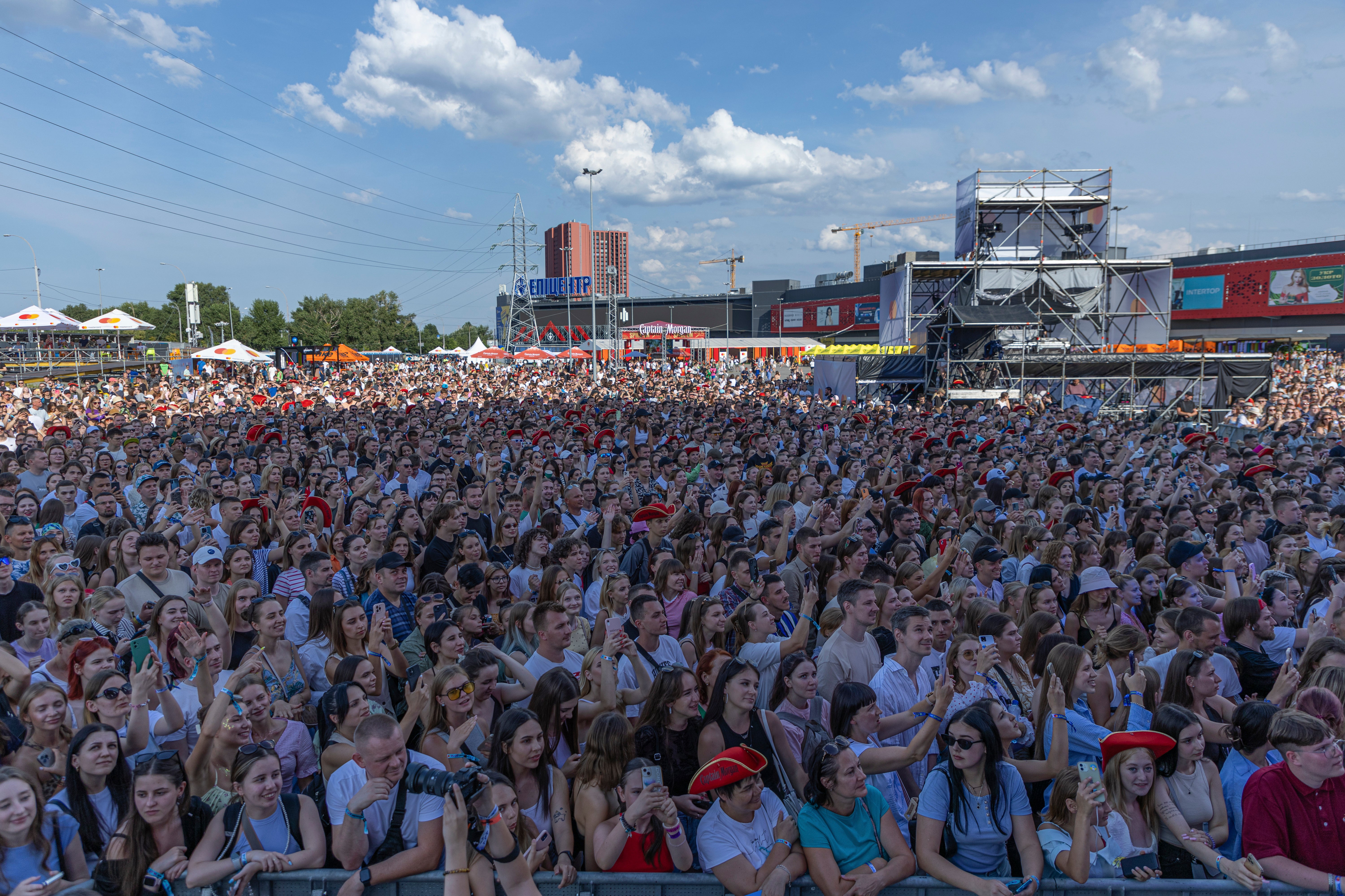 Thousands attended the Atlas Festival in Kyiv over the weekend, making it the largest since the full-scale invasion