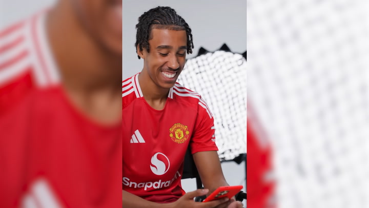 Rio Ferdinand video calls Leny Yoro to welcome him to Man United after £50m signing