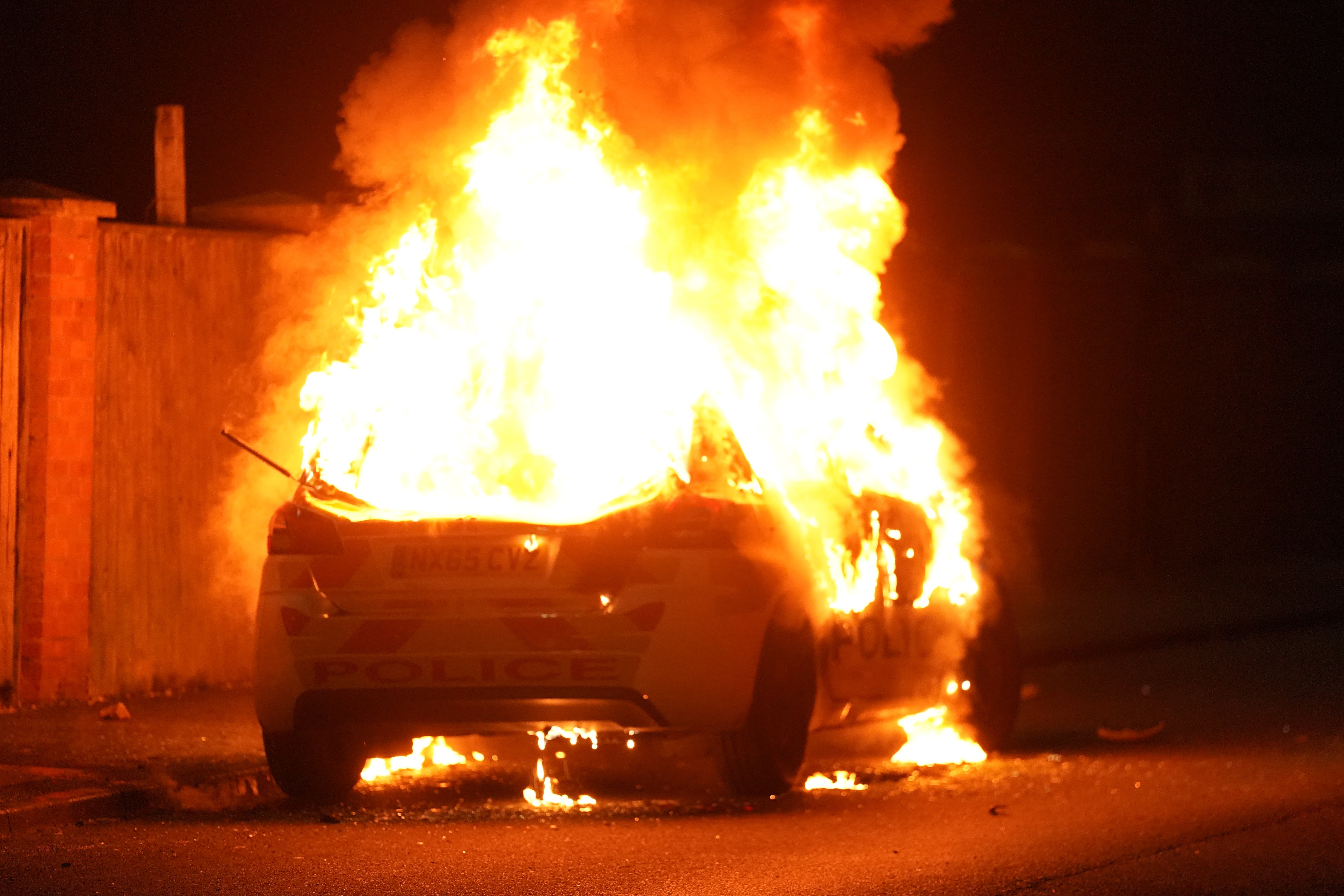 Several countries have issued safety warnings to their citizens in the UK due to anti-immigration protests and riots (Owen Humphreys/PA)