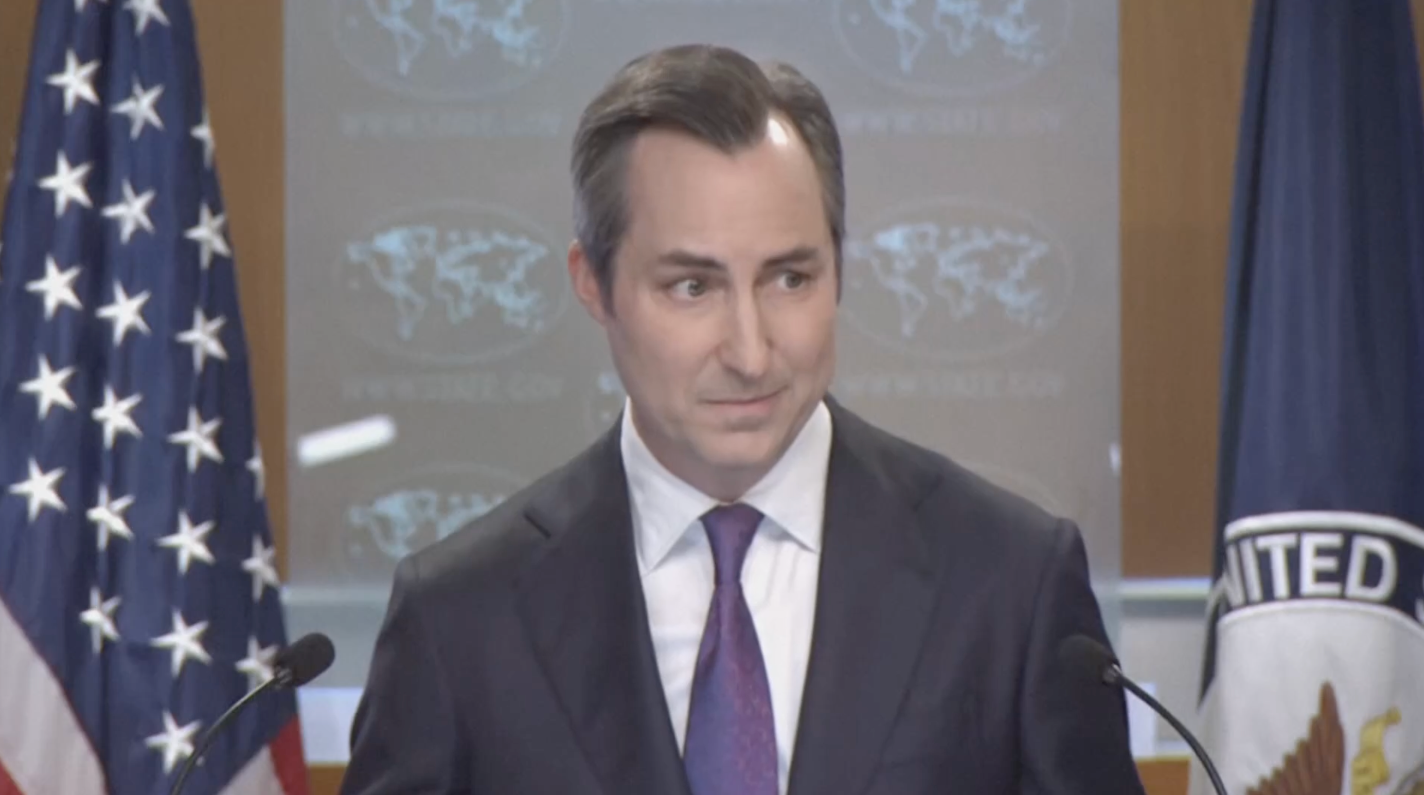 Matthew Miller, the state department spokesperson