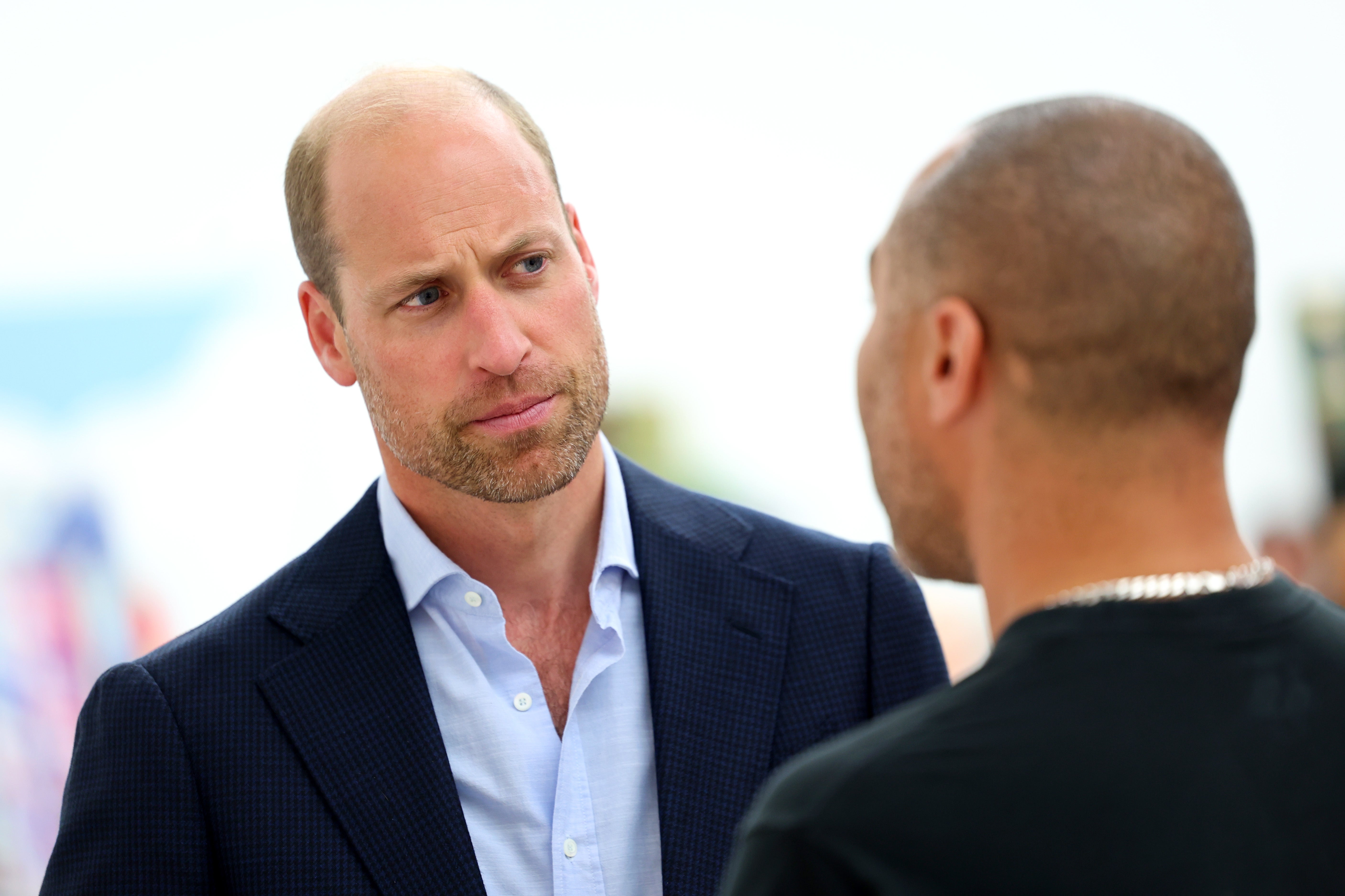 William’s stubble seems to be here to stay (Chris Jackson/PA)