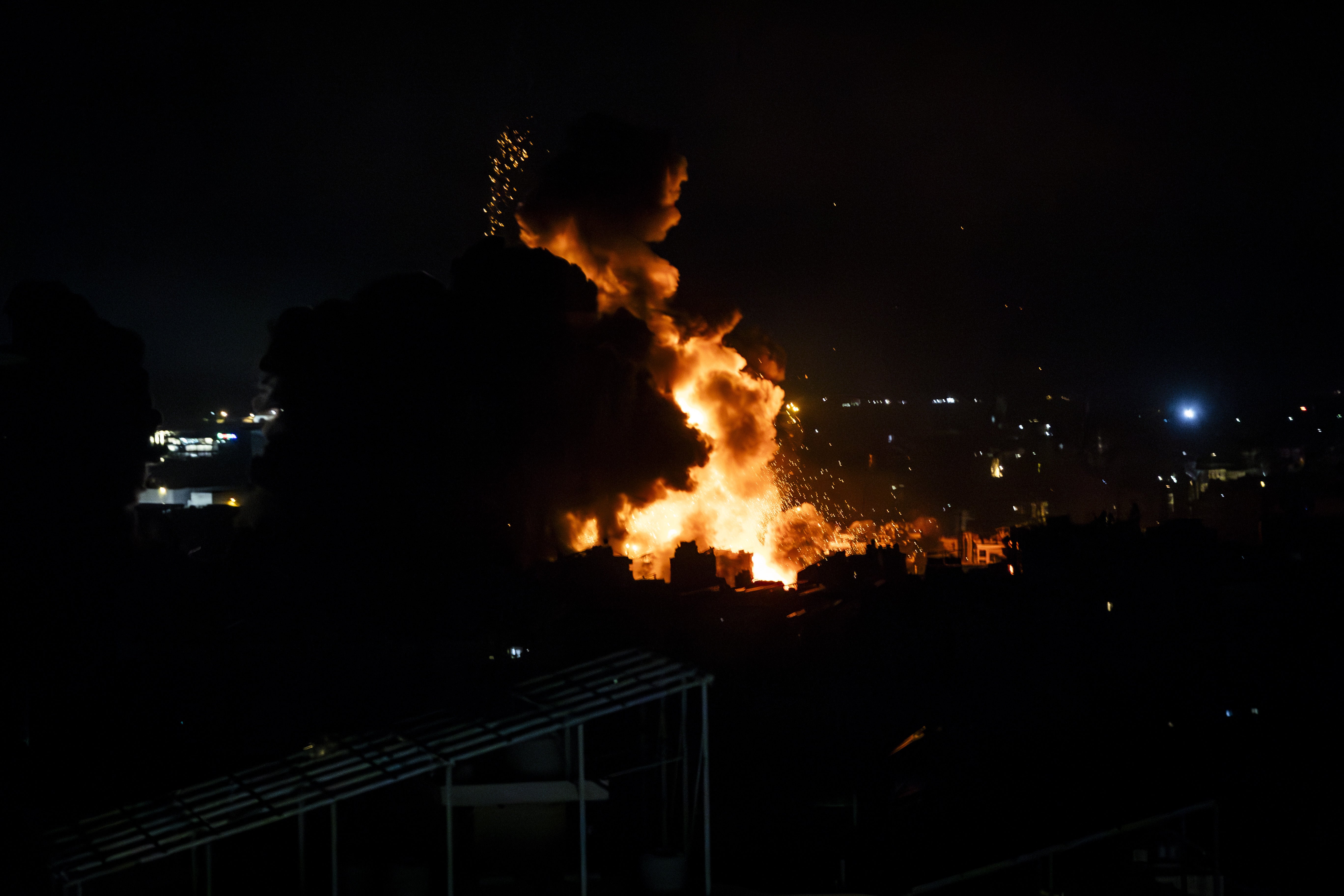 Israeli airstrikes on southern Beirut