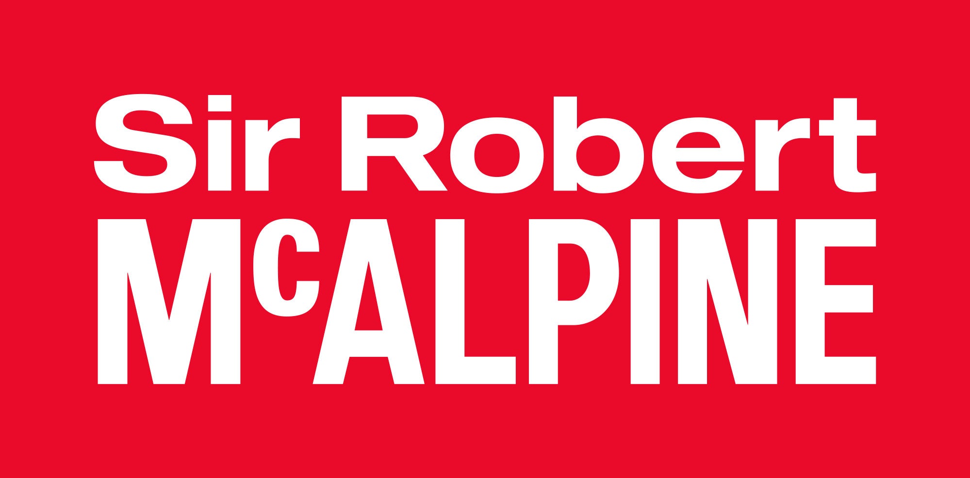 Sir Robert McAlpine logo