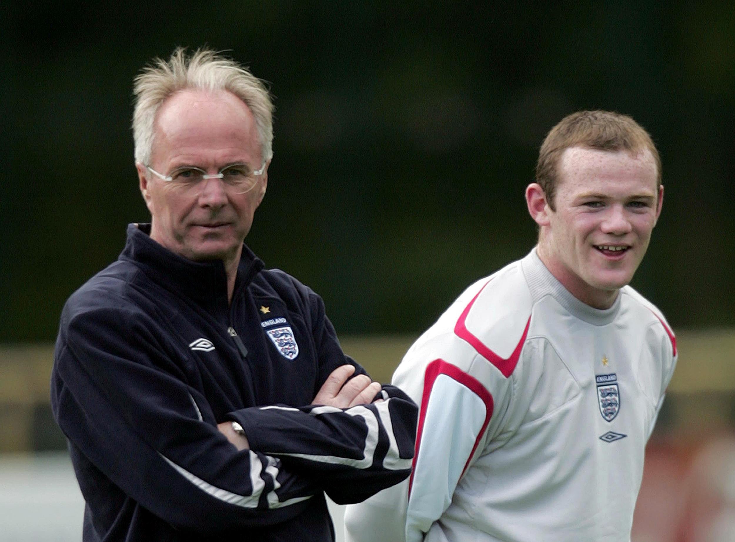 Rooney worked under England’s first foreign coach, Sven-Goran Eriksson (Martin Rickett/PA)