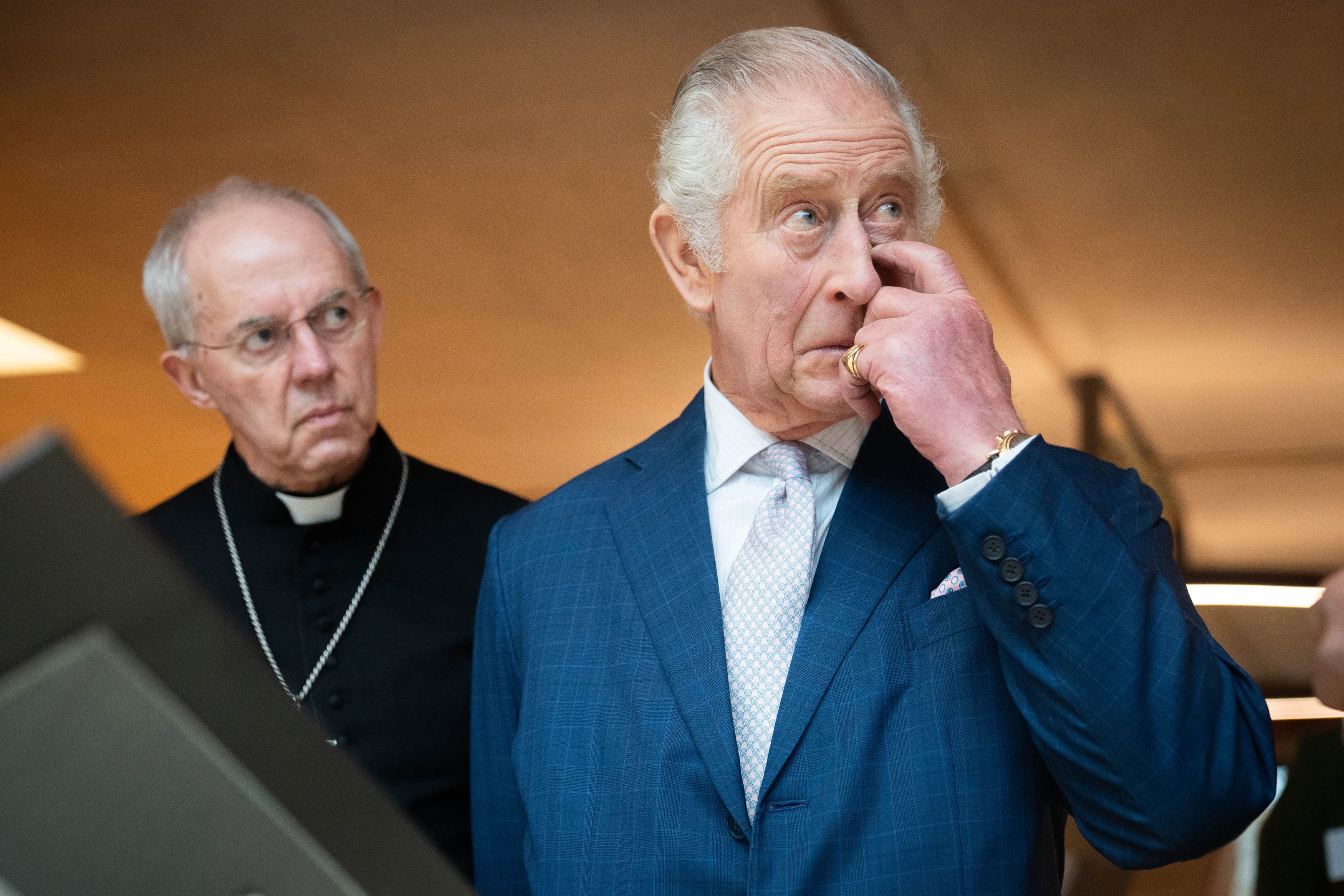 King Charles and Justin Welby in November 2023