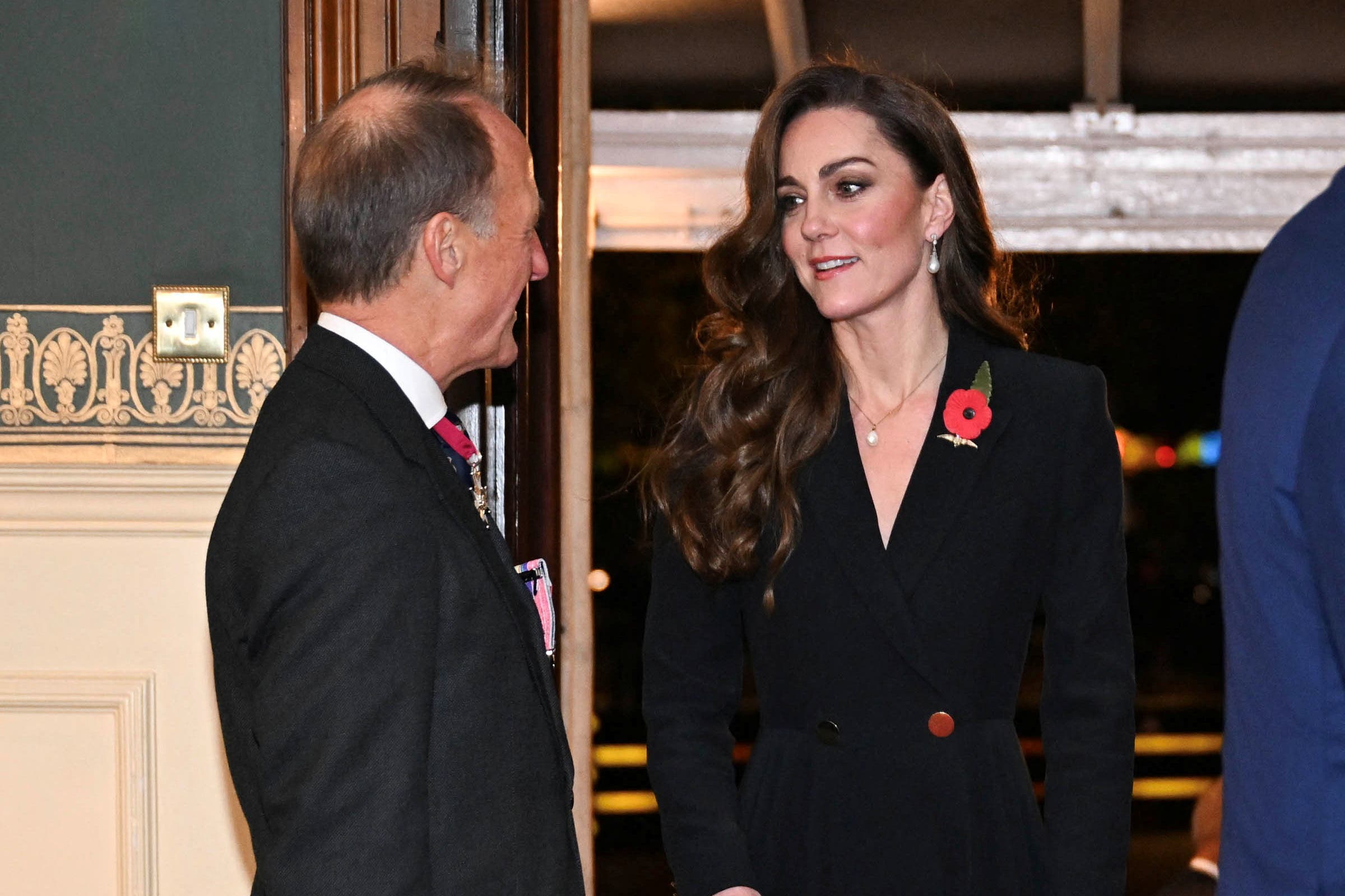 The Princess of Wales arriving to attend the annual Royal British Legion Festival of Remembrance at the Royal Albert Hall in London (Chris J Ratcliffe/PA)