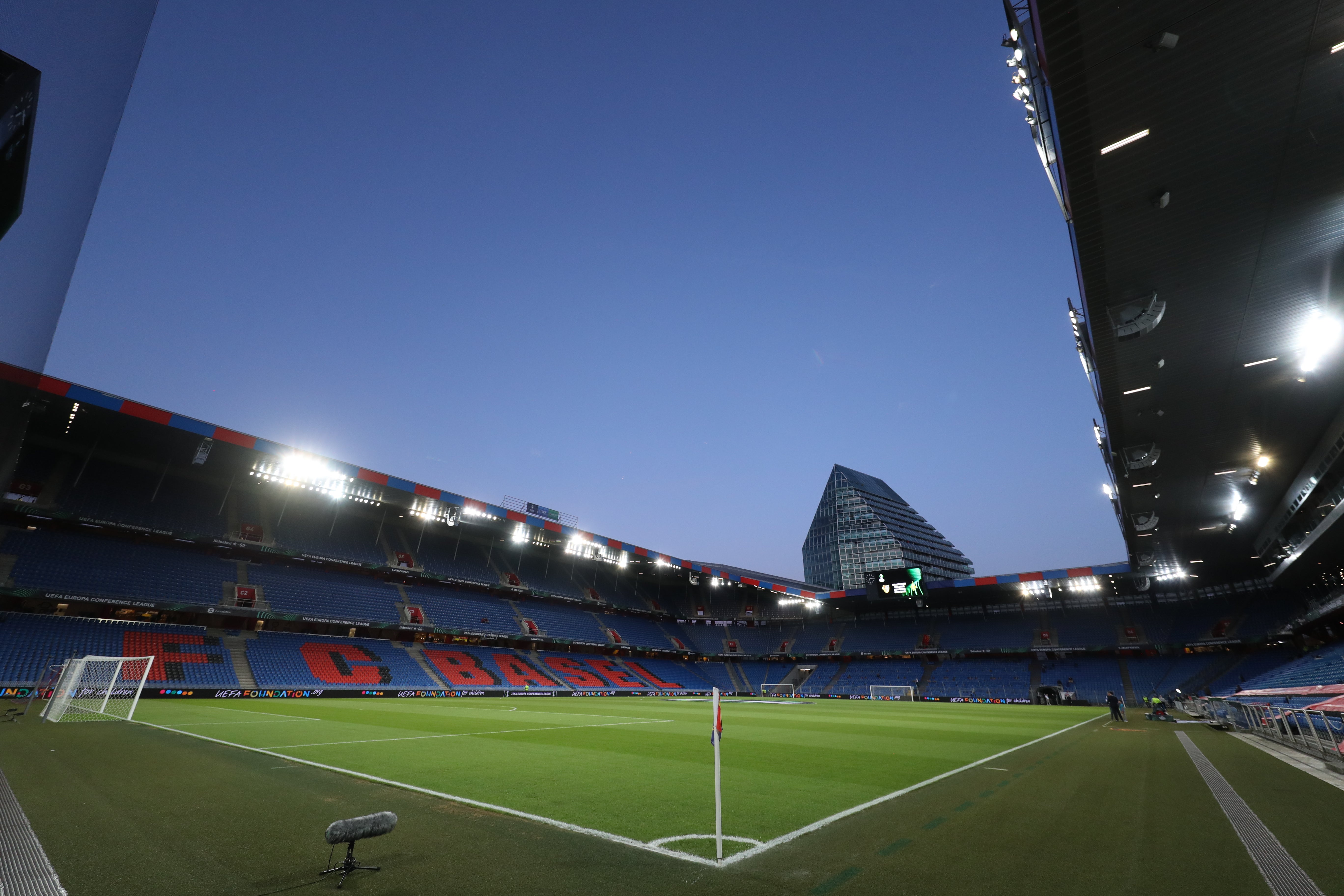 St. Jakob-Park, home of FC Basel, will host the Euro 2025 final