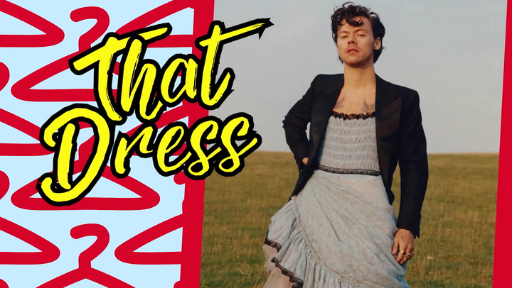 Harry Styles was the first man on the US Vogue cover and he wore that dress