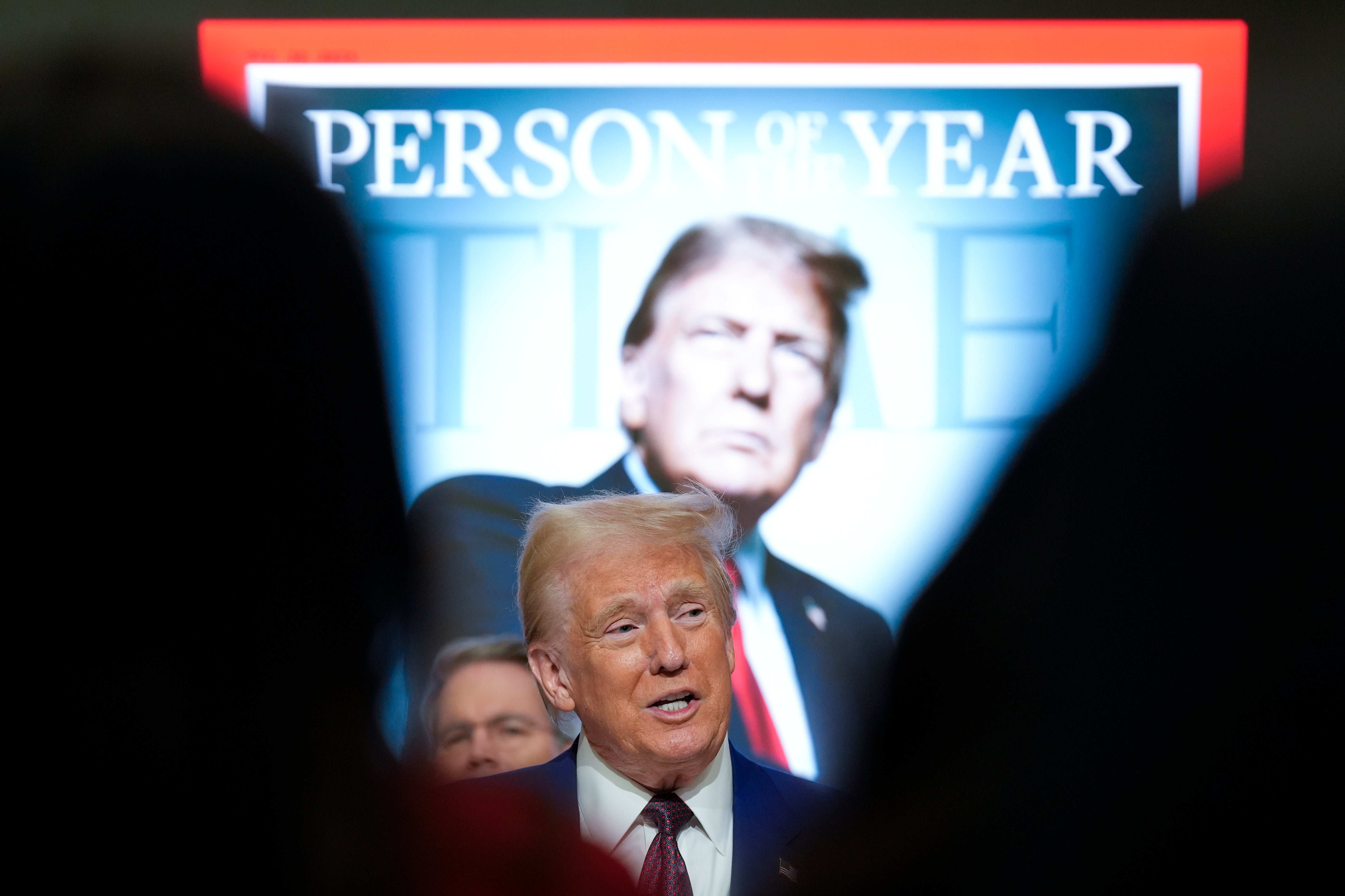 Donald Trump at the New York Stock Exchange last week