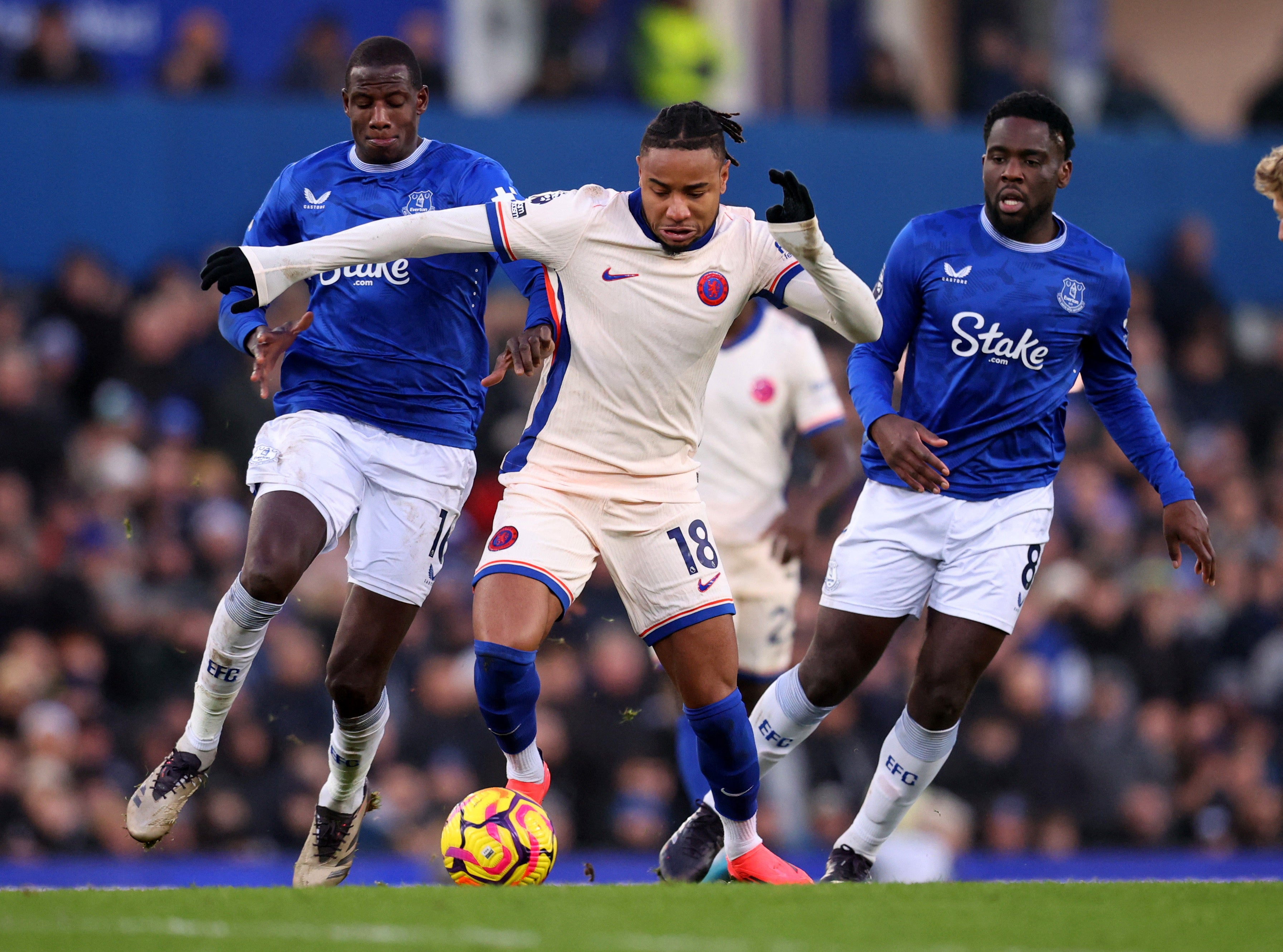 Nkunku has been on the fringes for Chelsea