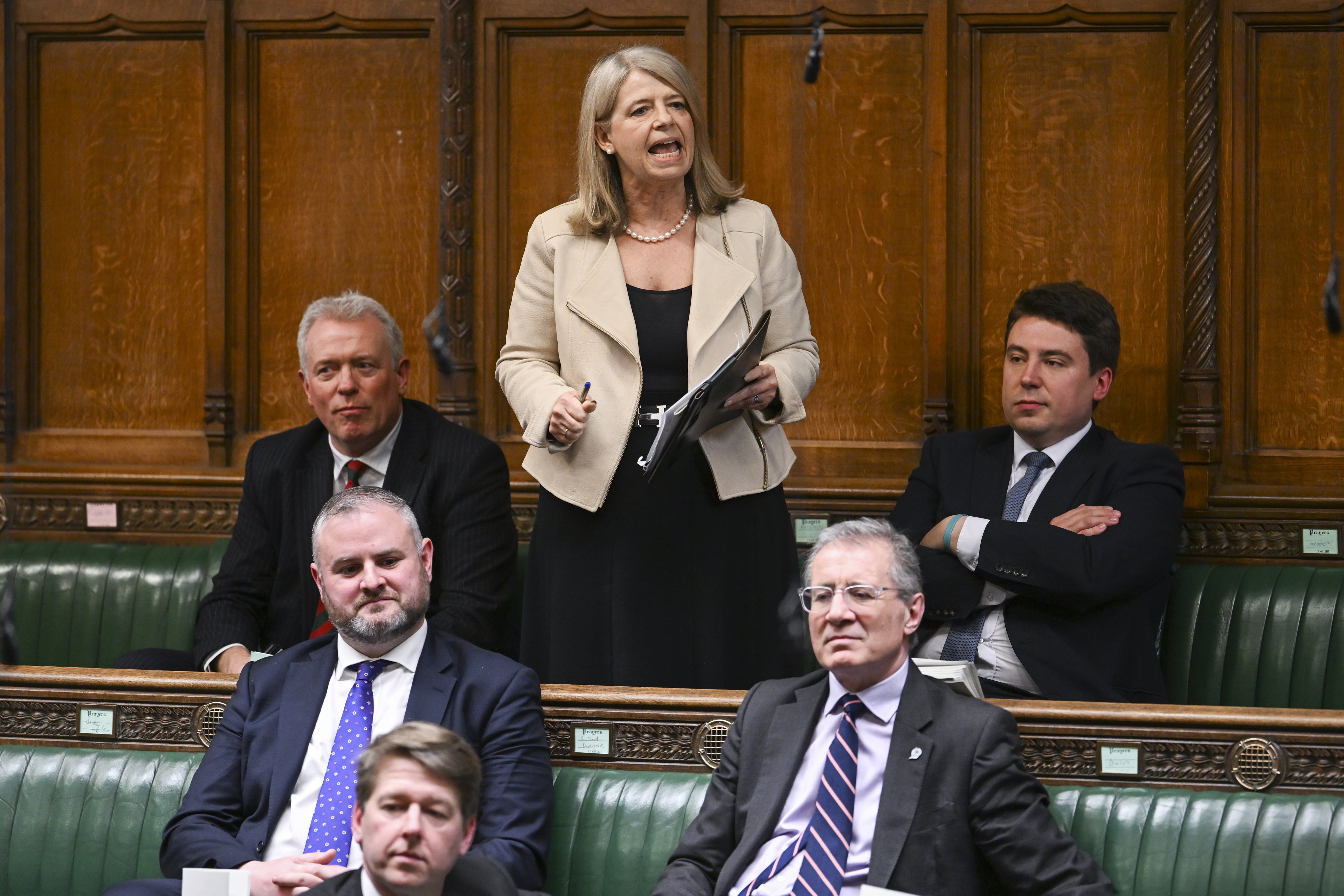 Dame Harriett Baldwin has called this moment one of ‘great peril’ for the UK steel industry