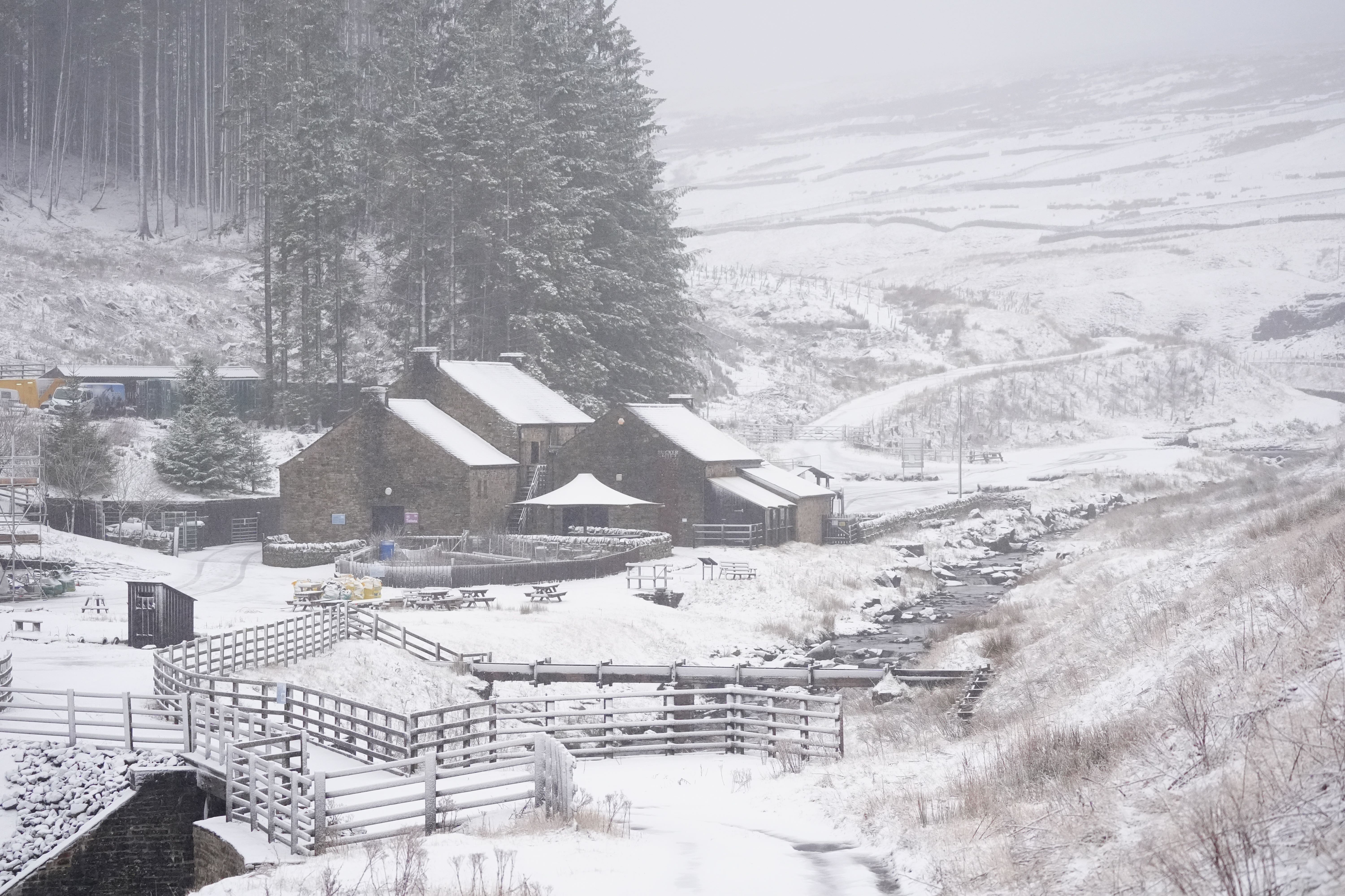 Snow could hit parts of northern England, the Met Office said