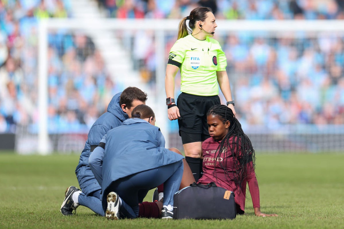 Khadija Shaw injury update as Man City confirm blow ahead of Chelsea quarter-final