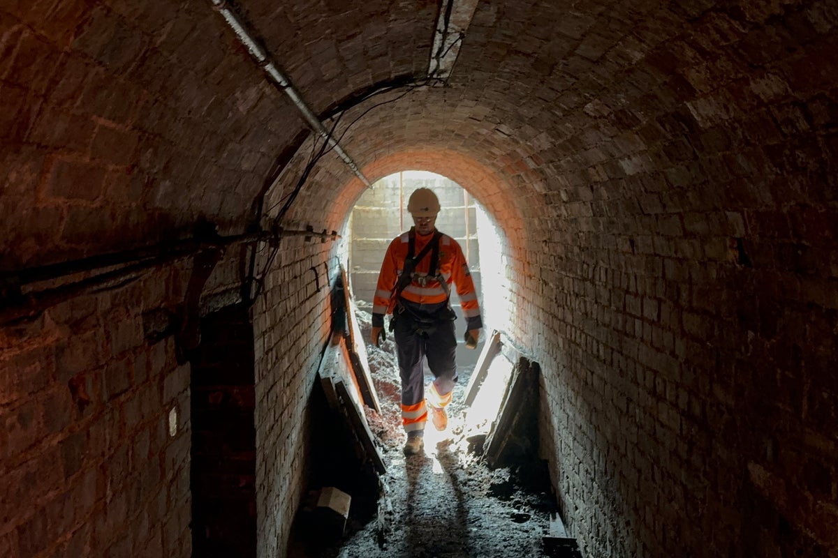 ‘Labyrinth’ of secret tunnels hidden beneath railway station