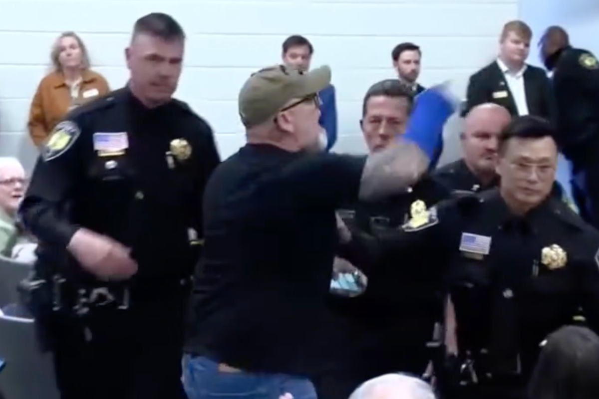 North Carolina Republican heckled by angry constituents as another town hall erupts