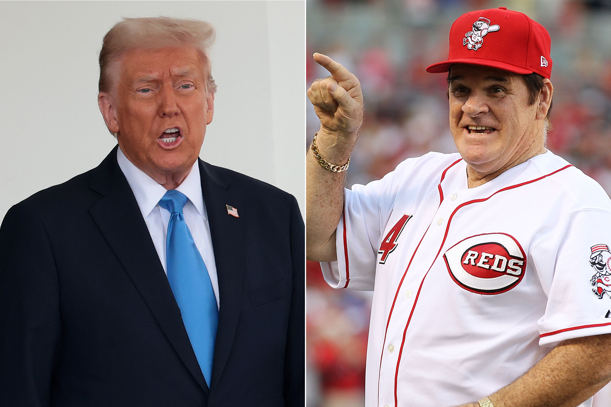 Trump has long championed the cause of getting Pete Rose into the Hall of Fame