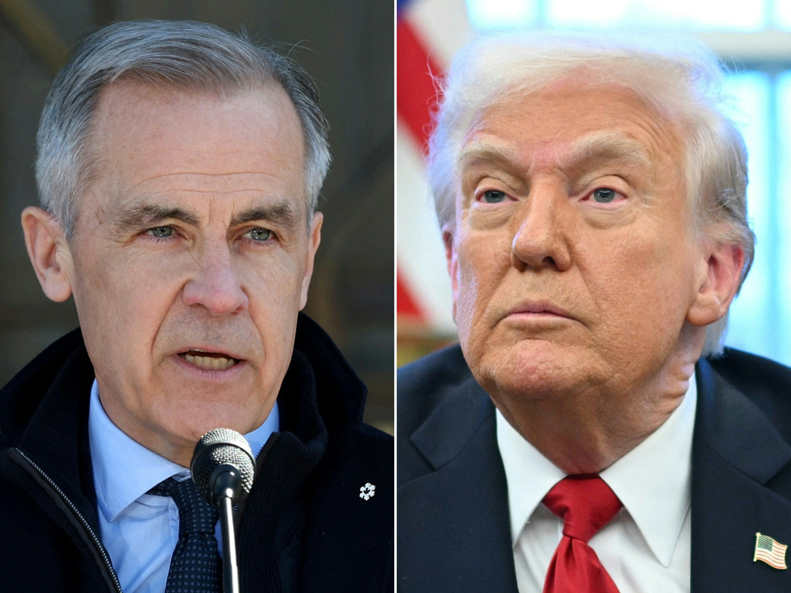 Mark Carney and Donald Trump spoke on Tuesday