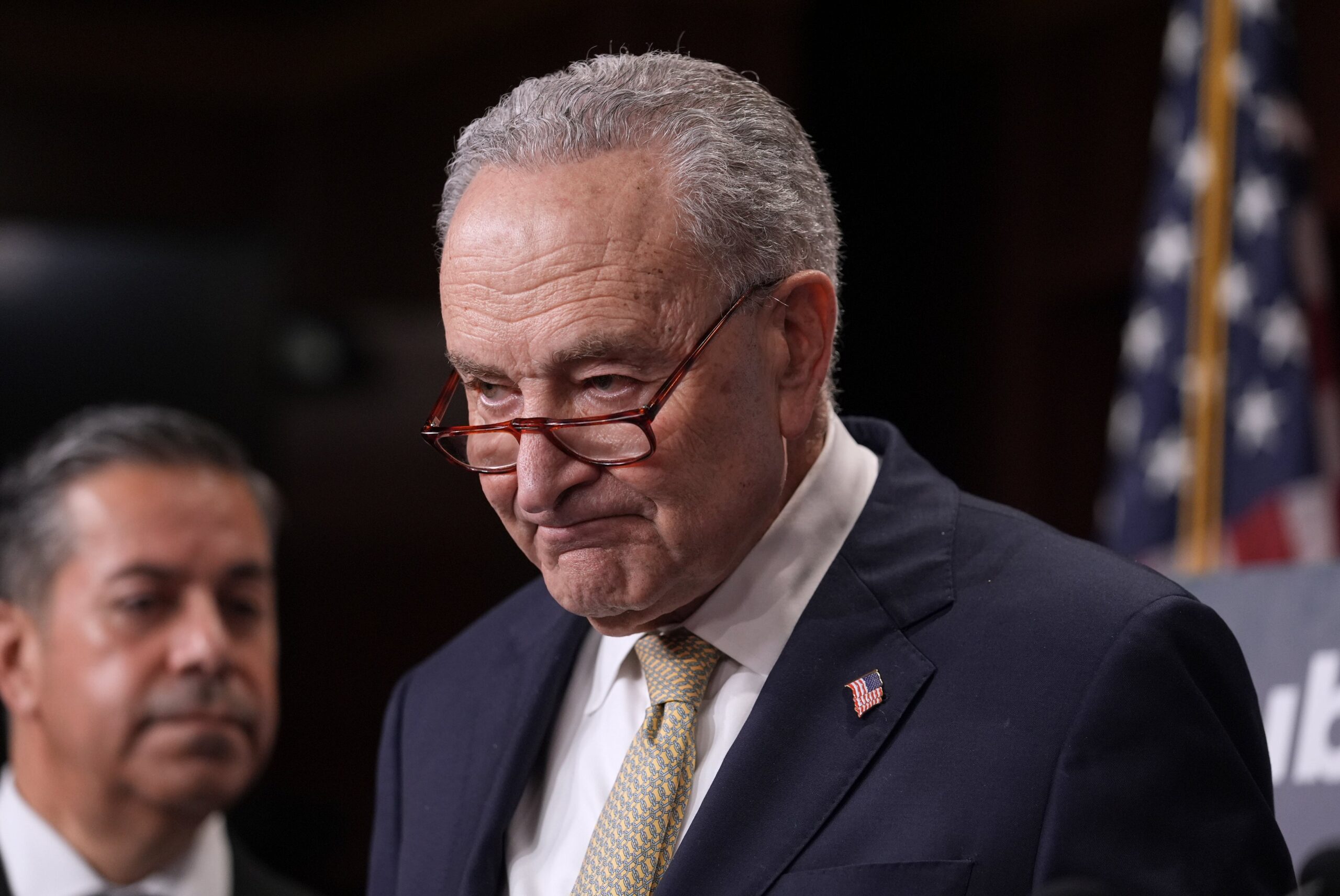 Chuck Schumer struggles to meet the moment as Democrats call for leadership