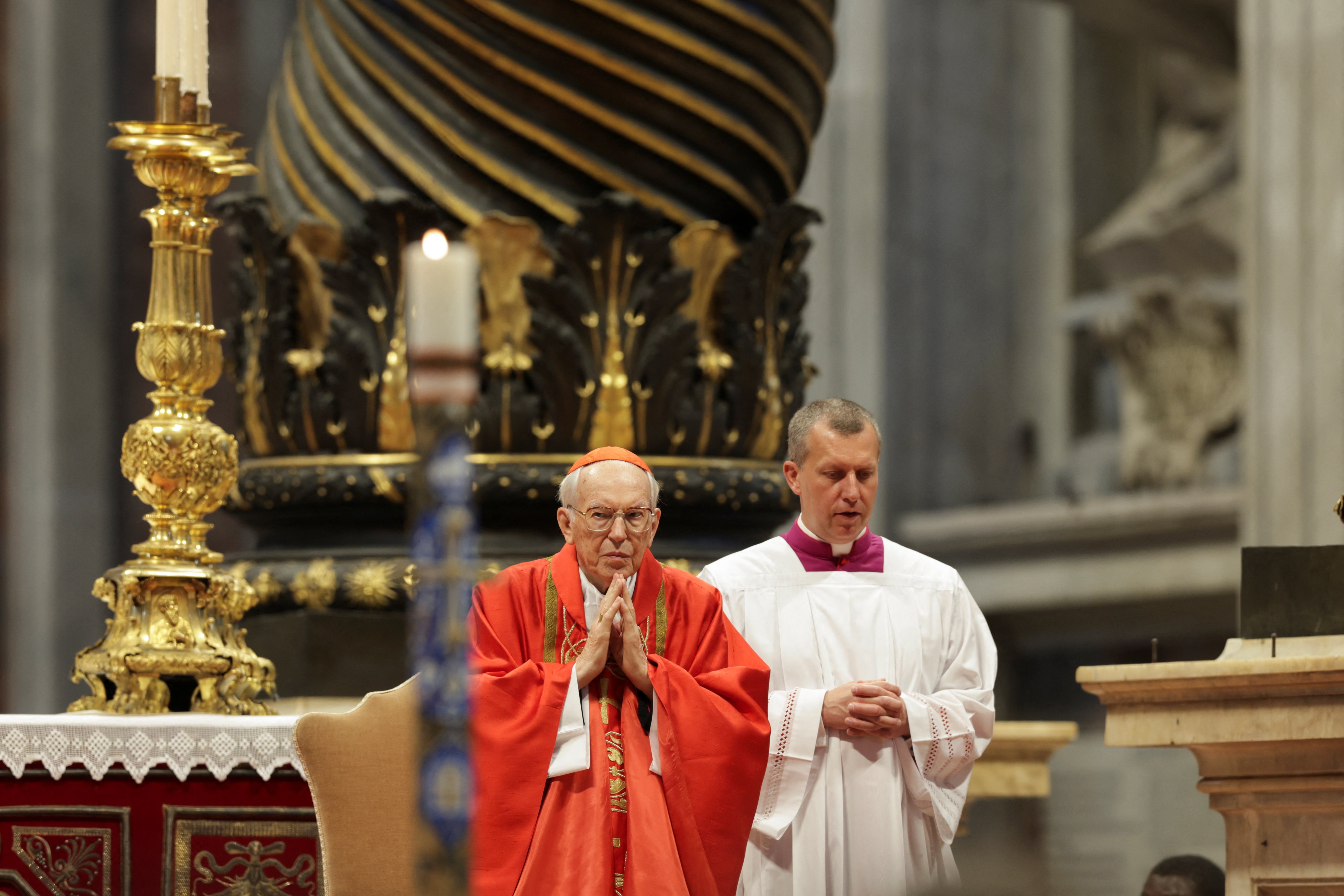 Dean of the College of Cardinals, Cardinal Giovanni Battista Re