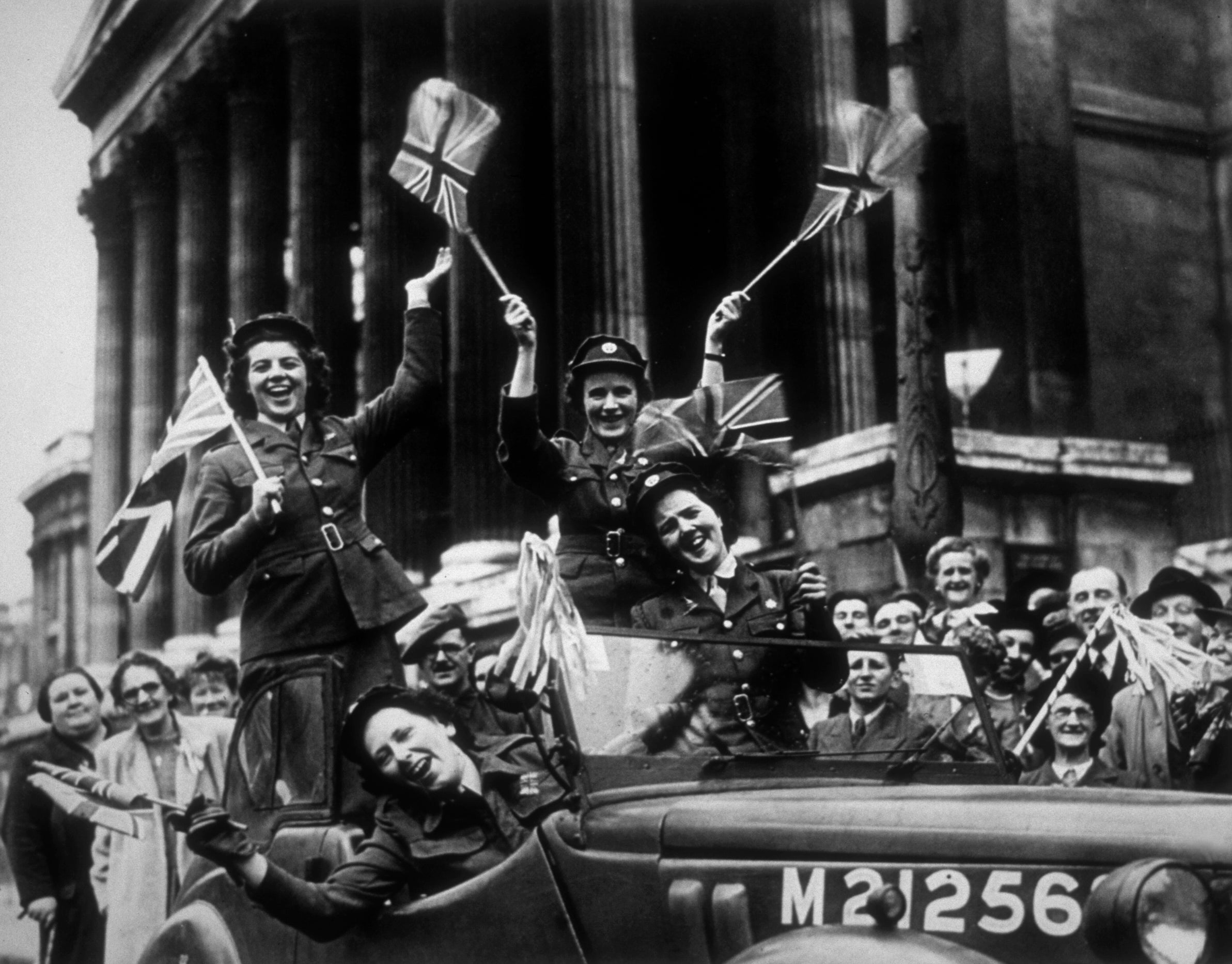 VE Day – live: Royals attend 80th anniversary as bishop warns ‘good is under threat’